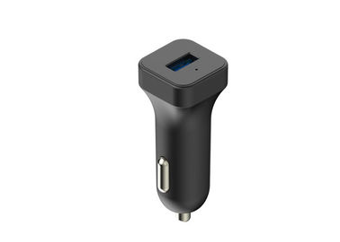 kopen Zwart Enig USB in de Hoge snelheid 2400ma van de Autolader 5V 2.4A 12W online manufacture