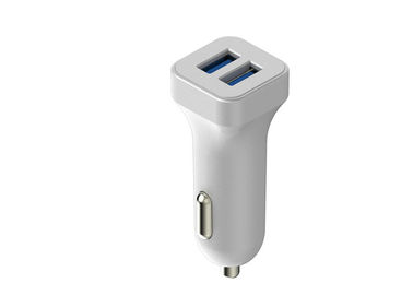 kopen Witte 12VDC - 24VDC-de Laders Dubbele Haven 5V 2.4A van Autousb voor snel het Laden online manufacture