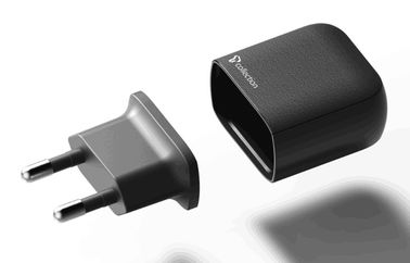 Goede prijs. Zwarte Snelle Mobiele Lader met Dubbele USB-poort 5V 1A/2.1A/2.4A voor de Markt van de EU Korea online