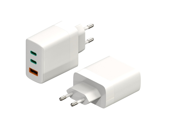 Goede prijs. Op maat gemaakte 5V2.4A / 5V3.0A snelle mobiele oplader met EU KC US plug wit online