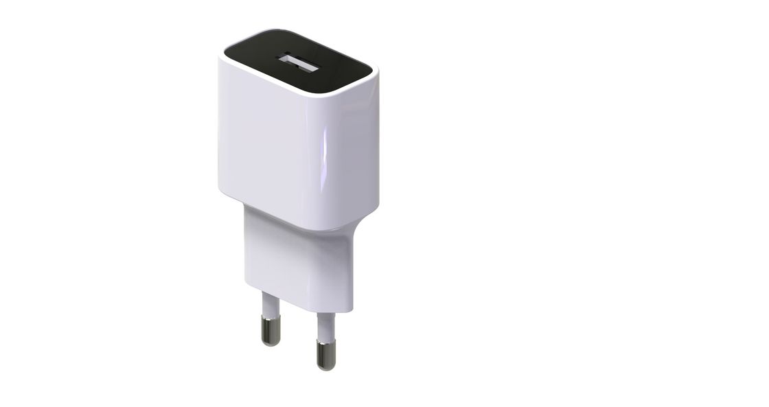 Witte van de de Adapter Universele Telefoon van USB van de Kleuren5v AC gelijkstroom Macht Opgezette de Ladersmuur